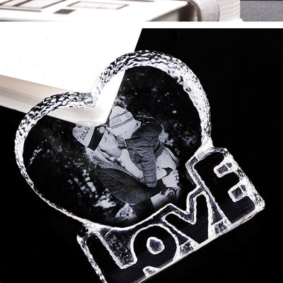 Marco de Foto Cristal Grabado Láser Personalizado - Recuerdo de Amor - Image 10
