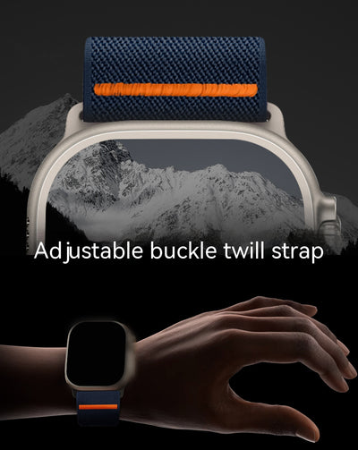 Correa Nylon Elástica Tejida para Apple Watch con Hebilla Ajustable Doble Cara - Image 36