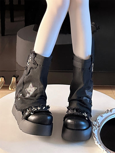 Botas de Lona Gruesa con Suela Reforzada para Mujer - Image 13