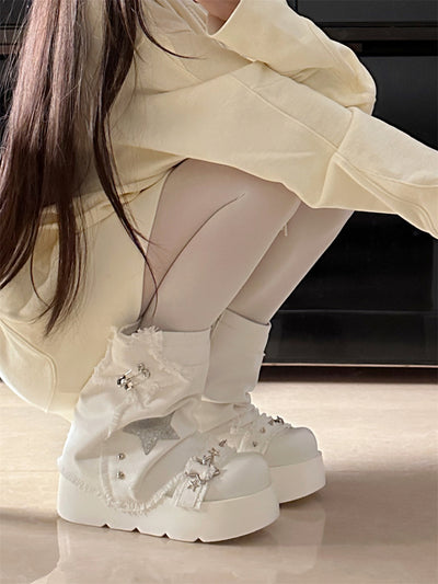 Botas de Lona Gruesa con Suela Reforzada para Mujer - Image 19