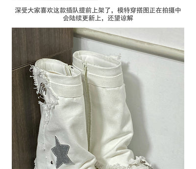 Botas de Lona Gruesa con Suela Reforzada para Mujer - Image 24