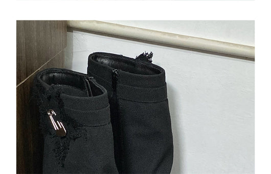 Botas de Lona Gruesa con Suela Reforzada para Mujer - Image 30