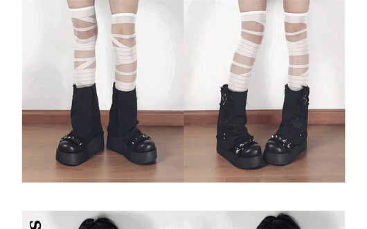 Botas de Lona Gruesa con Suela Reforzada para Mujer - Image 35