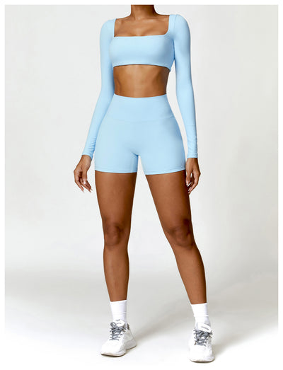 Shorts Yoga Cintura Alta Levantacaderas con Control Abdominal - Image 22