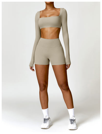 Shorts Yoga Cintura Alta Levantacaderas con Control Abdominal - Image 24