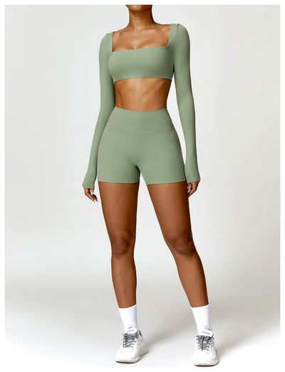 Shorts Yoga Cintura Alta Levantacaderas con Control Abdominal - Image 39