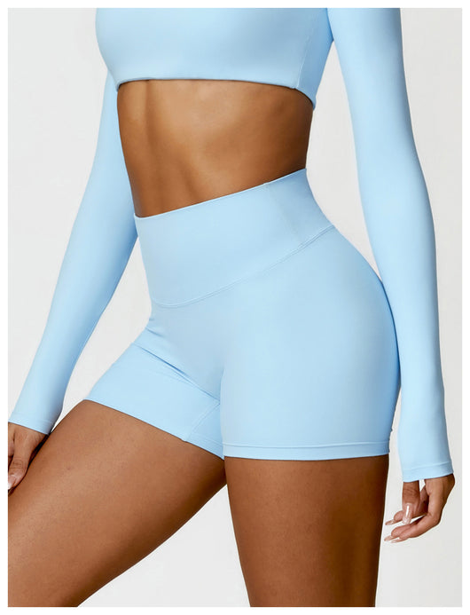 Shorts Yoga Cintura Alta Levantacaderas con Control Abdominal - Image 43