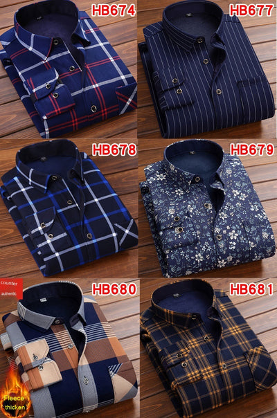 Camisa Térmica Acolchada a Cuadros para Hombre - Image 45
