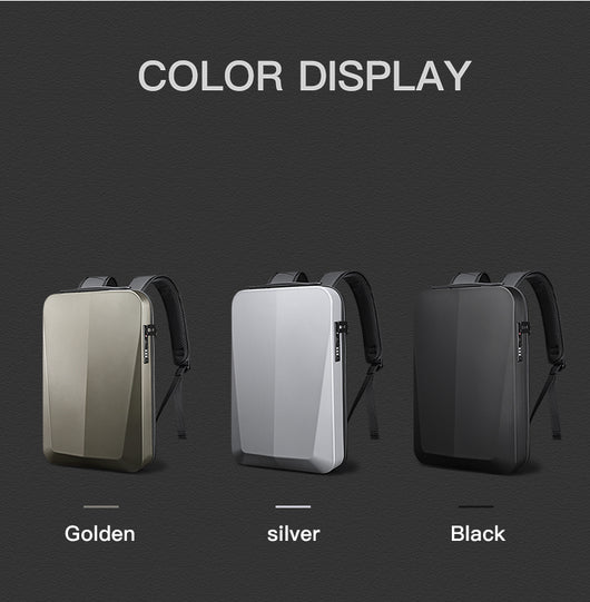 Mochila Ejecutiva Impermeable con Compartimento para Laptop - Diseño Profesional en Carcasa Rígida - Image 15