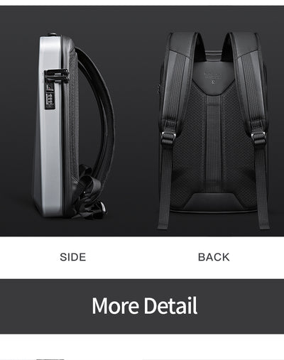 Mochila Ejecutiva Impermeable con Compartimento para Laptop - Diseño Profesional en Carcasa Rígida - Image 26