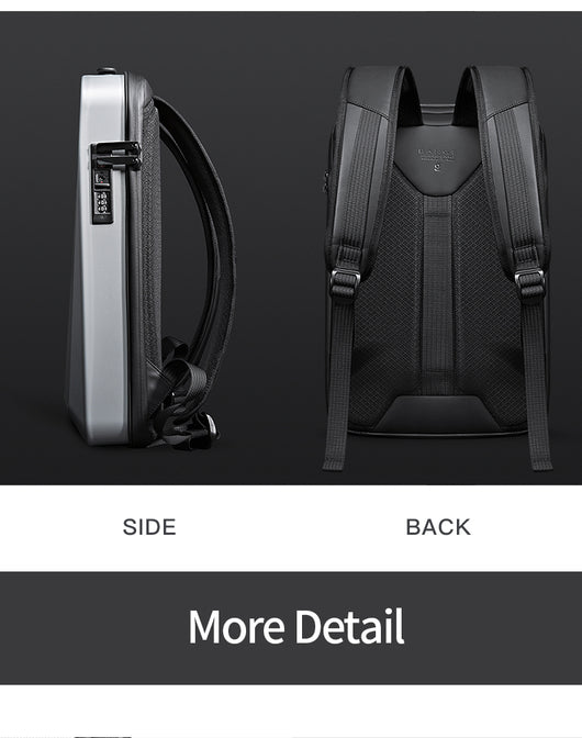 Mochila Ejecutiva Impermeable con Compartimento para Laptop - Diseño Profesional en Carcasa Rígida - Image 26