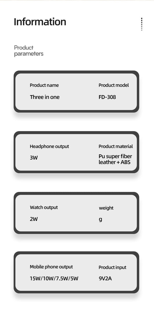 Cargador Inalámbrico Magnético 3 en 1 Plegable para Múltiples Dispositivos - Image 22