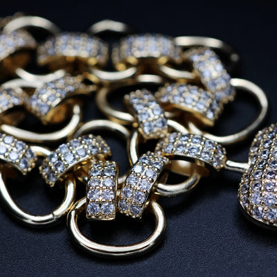 Conjunto de Collar y Pulsera Corazón con Micro Incrustaciones - Image 18