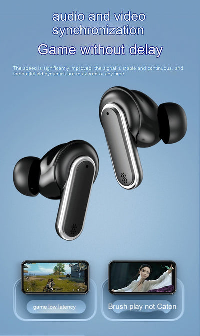 Auriculares Bluetooth con Pantalla Táctil Inteligente - Batería Extendida y Cancelación de Ruido - Image 25