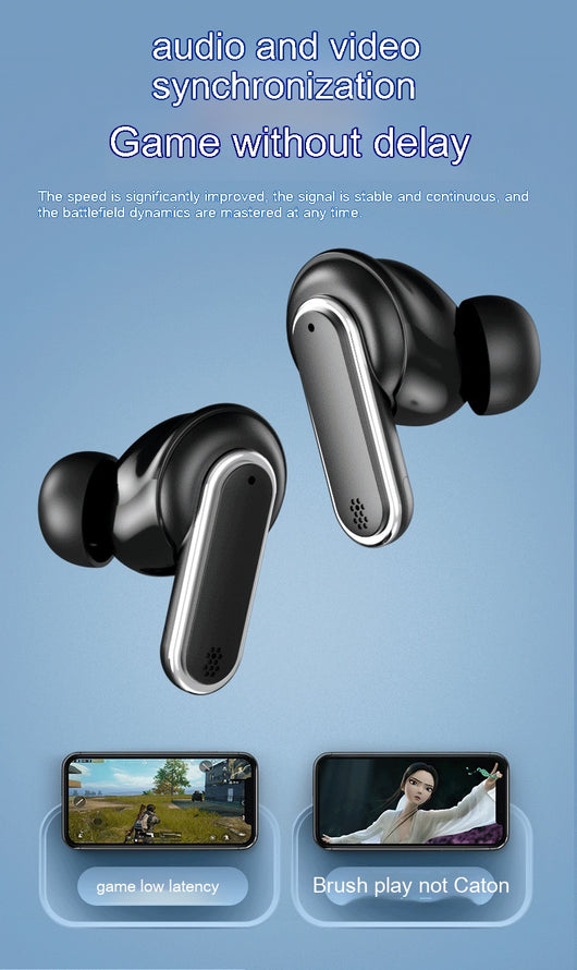 Auriculares Bluetooth con Pantalla Táctil Inteligente - Batería Extendida y Cancelación de Ruido - Image 25