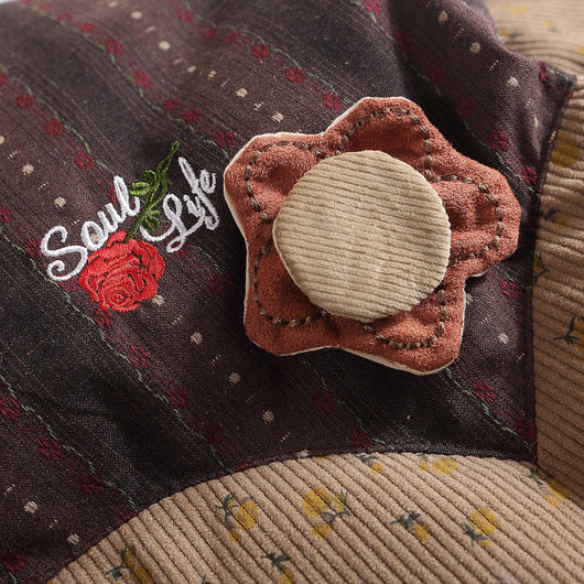 Chaqueta Acolchada de Pana con Cuello Alzado y Detalles en Contraste - Image 19