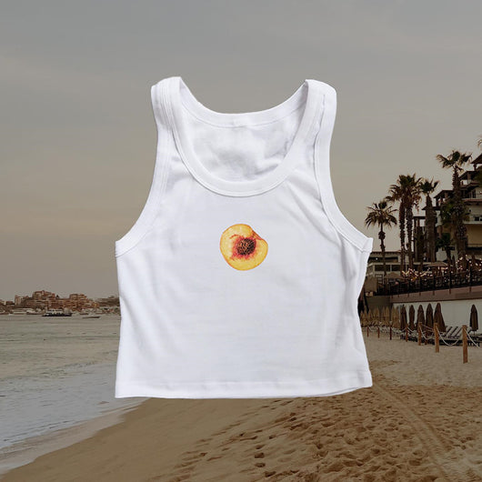 Camiseta Niña Estampado Cereza Sin Mangas Estilo Urbano - Image 69