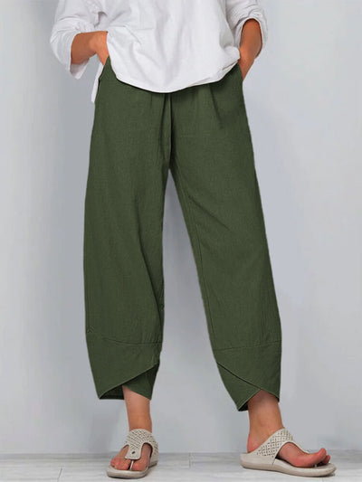 Pantalones rectos casuales para mujer - Image 15