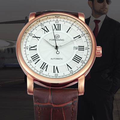 Reloj Mecánico Hueco Casual Europeo Americano para Hombre - Image 19
