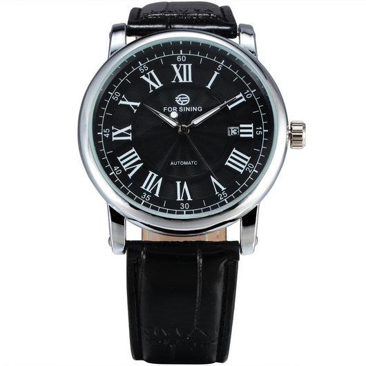 Reloj Mecánico Hueco Casual Europeo Americano para Hombre - Image 27