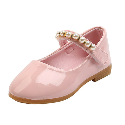 Zapatos de Cuero para Niñas con Hebilla Perla y Suela Suave - Image 19