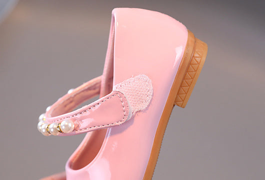 Zapatos de Cuero para Niñas con Hebilla Perla y Suela Suave - Image 22