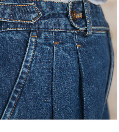 Jeans Clásicos de Cintura Alta para Hombre en Algodón Puro - Image 24