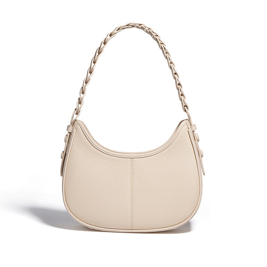 Bolso de Cuero Genuino Grano Litchi con Asa Simple - Image 15