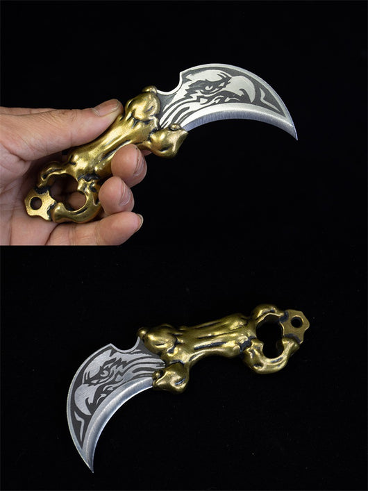 Cuchillo de Exterior con Mango de Acero Inoxidable para Artículos Pequeños - Image 20