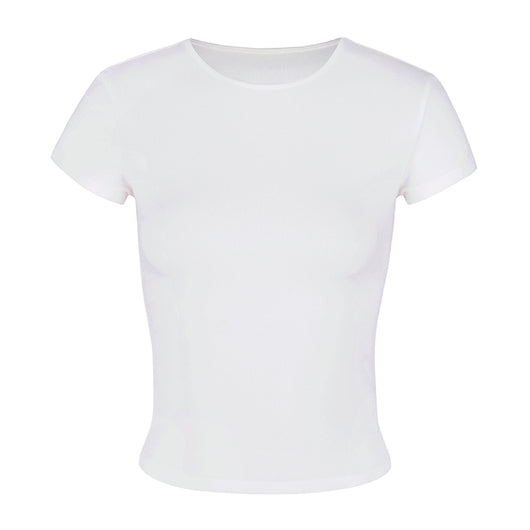 Playera Ajustada de Manga Corta para Mujer - Diseño Slim Fit Verano - Image 29