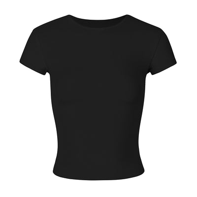 Playera Ajustada de Manga Corta para Mujer - Diseño Slim Fit Verano - Image 32
