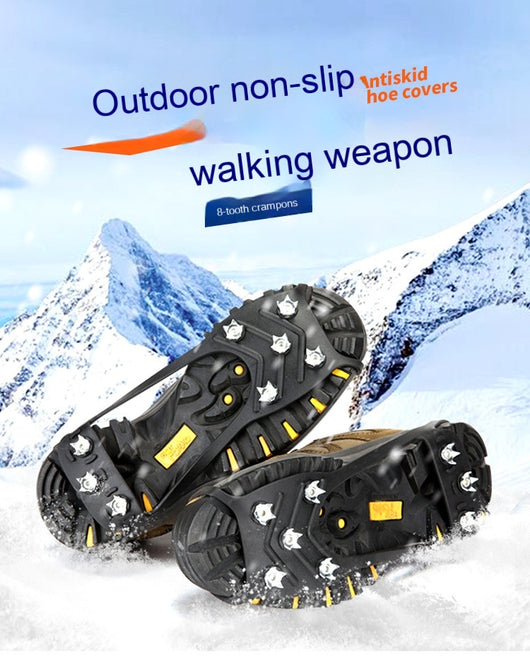 Crampones de 8 Puntas Antideslizantes para Escalada en Hielo y Nieve - Image 20