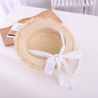 Sombrero de Paja Calado Protección Solar Estilo Británico - Image 24