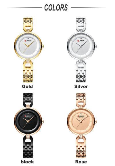 Reloj de Mujer con Cristales Brillantes Resistente al Agua - Image 19