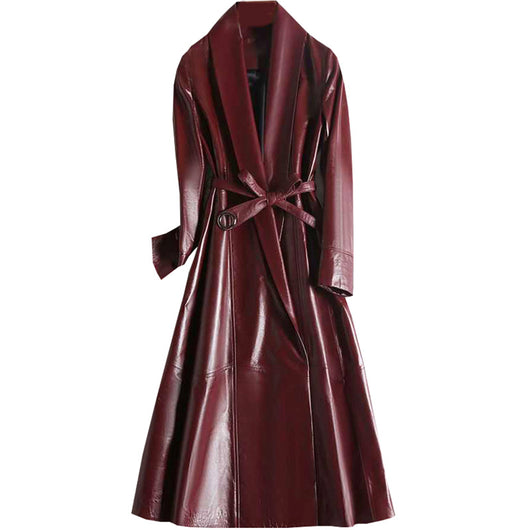 Chaqueta de Cuero Oveja Premium Corte Slim Elegante - Image 12
