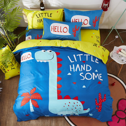 Ropa de Cama Infantil de Algodón con Diseños Animados - Image 20