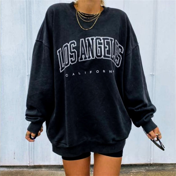 Sudadera con Estampado de Letras