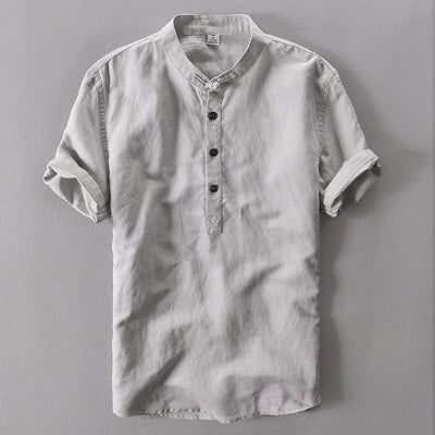 Camisa de Algodón y Lino - Image 10