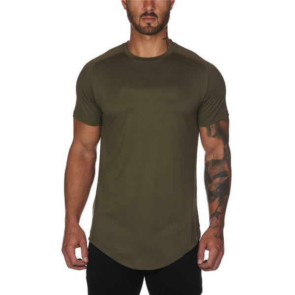 Playera de Entrenamiento Camuflaje Secado Rápido para Running