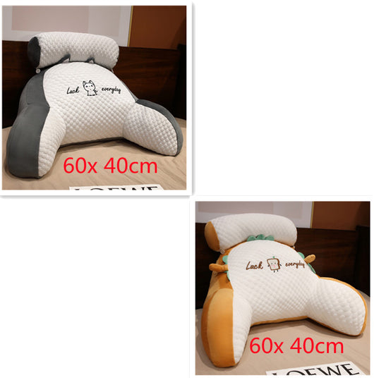 Cojín de Apoyo Lumbar Triangular - Almohada de Lectura y Respaldo para Sofá, Cama y Oficina - Image 54