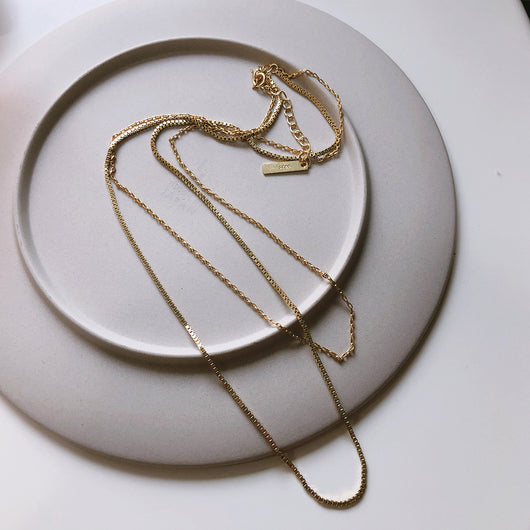 Collar de Doble Caja Elegante - Image 2