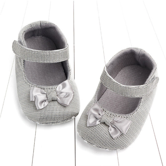 Zapatos de Princesa con Moño para Bebé