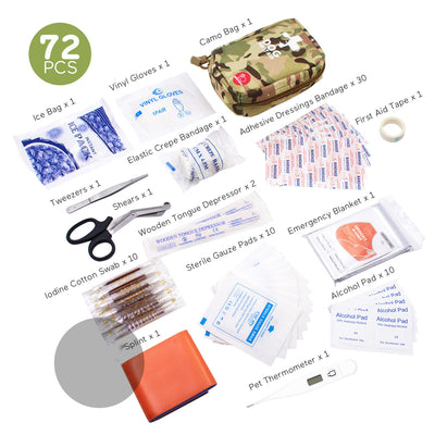 Botiquín Táctico Multiusos para Perros con Patrón Camuflaje - Image 10