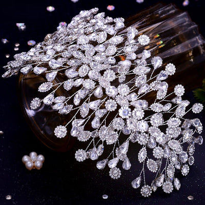 Diadema Nupcial Artesanal con Espiral Decorativa - Image 13