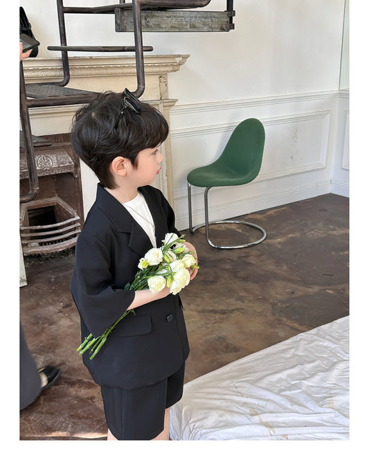 Traje Casual de Manga Corta para Niños - Image 21