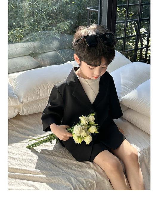 Traje Casual de Manga Corta para Niños - Image 22