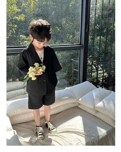 Traje Casual de Manga Corta para Niños - Image 24