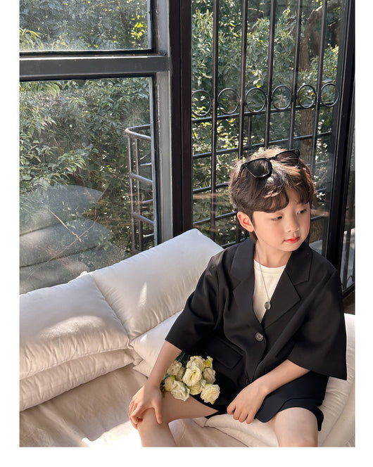 Traje Casual de Manga Corta para Niños - Image 27