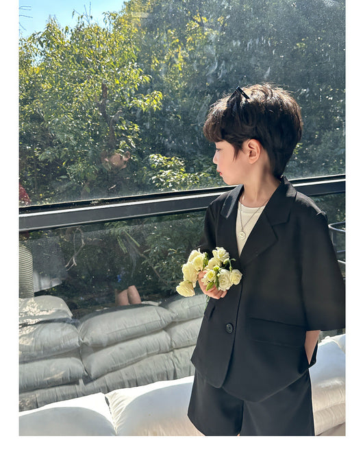 Traje Casual de Manga Corta para Niños - Image 29