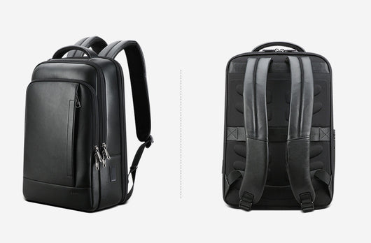 Mochila de Cuero Premium para Hombre - Bolsa de Negocios y Computadora - Image 12